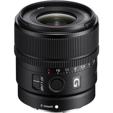 Об'єктив Sony 15mm, f/1.4 G для NEX (SEL15F14G.SYX) [107873]