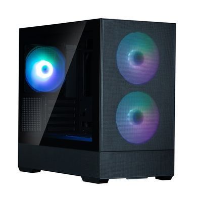 Корпус Zalman P30 Air без БЖ, 1xUSB3.0, 1xUSBType-C, 3x140мм ARGB, VGA 392мм, LCS ready, TG Side Panel, mATX, чорний (P30AIRBLACK) [111329]