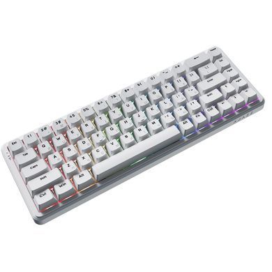 Клавіатура Ajazz AK680 Max Magnetic Switch White (AK680-WM-W-A) [612714]