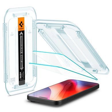 Скло Spigen для iPhone 17 Pro Max, Glas.tR EZ Fit, (2 Pack) (AGL07907) [111224]