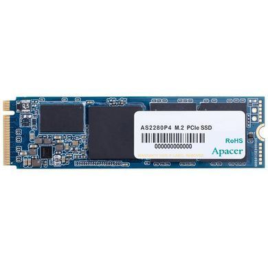 Накопичувач SSD 512GB Apacer AS2280P4 M.2 2280 PCIe 3.0 x4 3D TLC (AP512GAS2280P4-1) [607880]