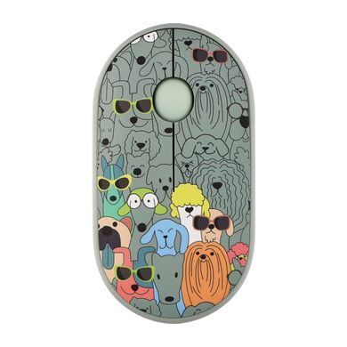 Миша 2E MF300 PETS:DOGS Silent WL BT, зелений (2E-MF300WPETSGN) [104093]