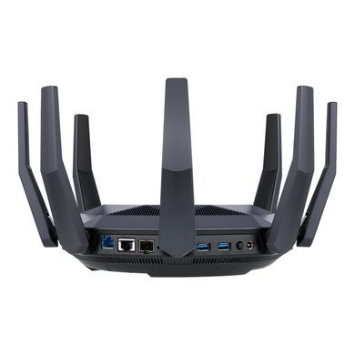 Маршрутизатор ASUS RT-AX89X AX6000, 8xGE LAN, 1xGE WAN, 1x10GE, 1xSFP+, 2xUSB3.1, MESH (90IG04J1-BM3010) [104361]