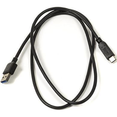 Кабель PowerPlant USB3.0(AM)-USB3.0 Type-C(M), 1м, Black (CA910816) [603624]