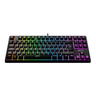 Клавіатура Xtrfy K4 TKL RGB Kailh Red UA Black USB (XG-K4-RGB-TKL-R-UKR) [605909]