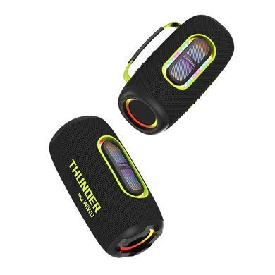 Портативна колонка WIWU 40W Thunder Wireless Speaker H7 Black (6976975615805) [806595]