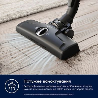 Пилосос Electrolux мішковий, 750Вт, 3.5л, HEPA12, s-bag, 3 насадки, зелений (EB61C1OG) [15652]