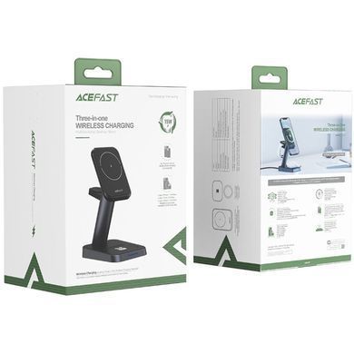 Зарядний пристрій Wireless QI 3in1 18W E3 Acefast (6974316280903) [402167]