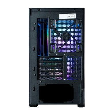 Корпус Zalman P30 Air без БЖ, 1xUSB3.0, 1xUSBType-C, 3x140мм ARGB, VGA 392мм, LCS ready, TG Side Panel, mATX, чорний (P30AIRBLACK) [111329]