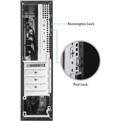Корпус Chieftec FLYER mATX, БЖ 300W, SLIM FF, 1xUSB TypeC, 1xUSB3.0, 2xUSB2.0 (DT-10B-300) [405479]