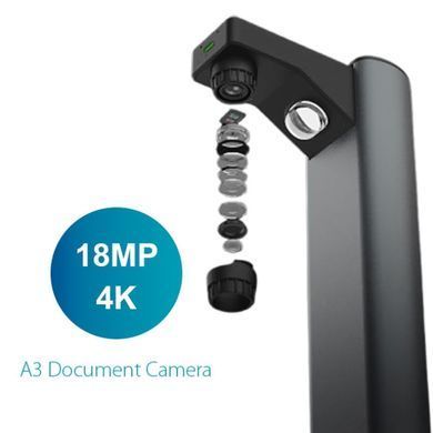 Сканер A3 Canon IRIScan Desk 7 Pro (85MP, 600dpi, 4912x3680, 4K Camera, USB, книжковий, чорний) (464415) [404132]