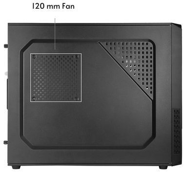 Корпус Chieftec UNI, без БЖ, ATX, Black (UC-03B-OP) [402935]