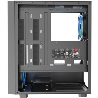 Корпус Modecom BREEZE BLACK USB 3.0x2 USB-Cx1 ARGB 4x140mm fans без БЖ ATX (AT-BREEZE-MG-ARGB-10-0000) [403258]