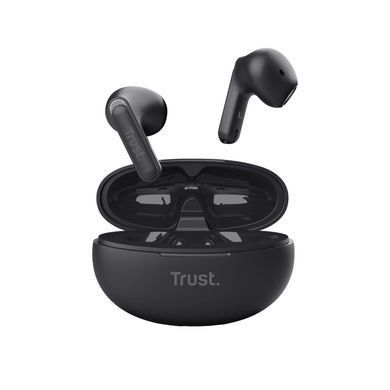 Навушники TWS Trust Yavi Earphones BT 5.3, ENC, SBC, Mic, Чорний (25298_TRUST) [107464]