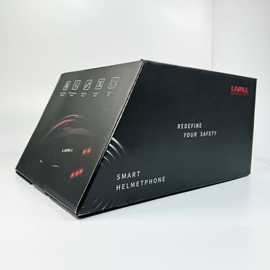 Захисний шолом Livall MT1 NEO (L) Black (58-62см), акустика, мікрофон, сигнали поворотів та стопів, додаток, пульт BR80, Bluetooth (LIV-T0MT1N-5343) [800033]