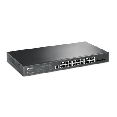 JetStream 24-портовий гігабітний L2 керований комутатор з 4 SFP слотами, TP-LINK (SG3428) [500840]