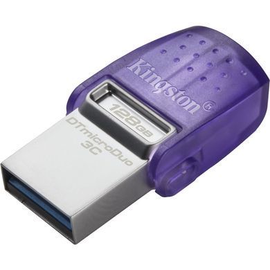 Флеш-накопичувач USB3.2 128GB Type-C Kingston DataTraveler microDuo 3C (DTDUO3CG3/128GB) [607273]