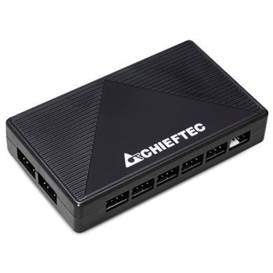 Корпус Chieftec HUNTER 3 4x120mm A-RGB, USB-C, E-ATX, без БЖ, Black (GS-03B-OP) [402972]