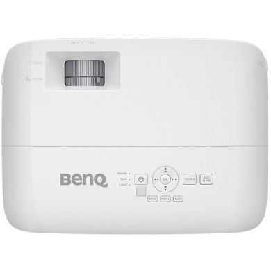 Проєктор BENQ MW560, DLP, WXGA, 4000Lm, 20000:1, D-sub, HDMI, білий (9H.JNF77.1JE) [401614]