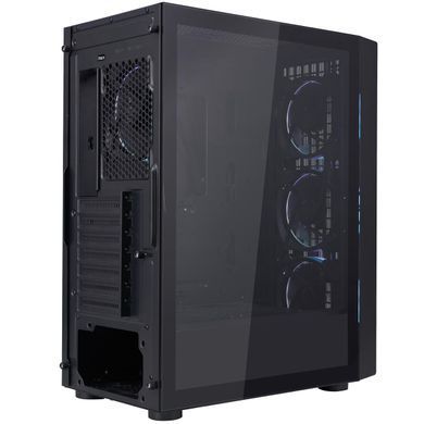 Корпус 1stPlayer Black без БЖ (Go6-BK-4FS7) [608815]