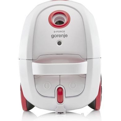 Пилосос Gorenje мішковий, 850Вт, конт пил -3л, HEPA, телескоп трубка, білий (VCE21SFWR) [105680]