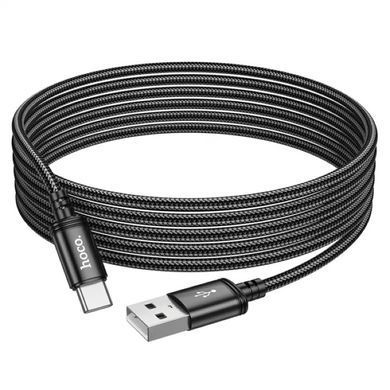Кабель HOCO X91 Radiance charging data cable for Type-C(L=3M) Black (6931474788726) [805361]