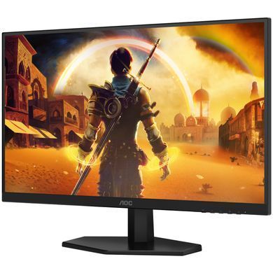 Монітор TFT 27" AOC, QHD, Fast VA, 180Гц, HDMI, DP, колонки, чорно-червоний (Q27G42XNE) [403274]