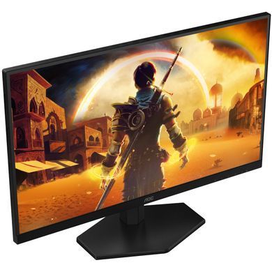 Монітор TFT 27" AOC, Fast IPS, 180 Гц, HDMI, DP, чорно-червоний (27G42E) [400828]