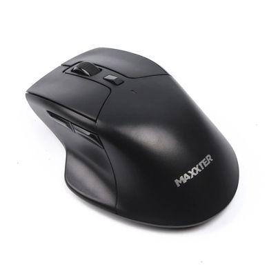 Миша бездротова Maxxter Black (Mr-407) [608510]