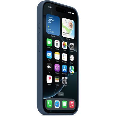 Чохол-накладка Apple Silicone Case with MagSafe для Apple iPhone 16 Pro Denim (MYYK3) [614587]