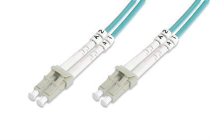 Патч-корд волоконно-оптичний DIGITUS LC/UPC-LC/UPC, 50/125, MM, OM3, duplex, 20м (DK-2533-20/3) [109932]