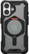 Чохол UAG для iPhone 16, Plasma XTE MagSafe, Black/Orange (114476114097) [108246], фото 1