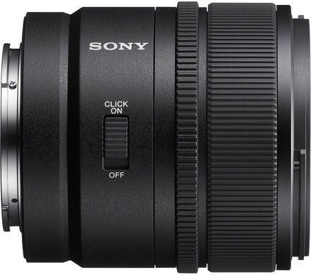 Об'єктив Sony 15mm, f/1.4 G для NEX (SEL15F14G.SYX) [107873]