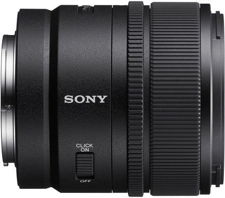 Об'єктив Sony 15mm, f/1.4 G для NEX (SEL15F14G.SYX) [107873]