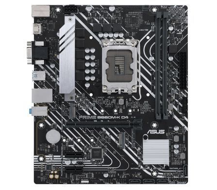 Материнcька плата ASUS PRIME B660M-K D4 s1700 B660 2xDDR4 M.2 HDMI D-Sub mATX (90MB1950-M1EAY0) [109073]