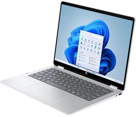 Ноутбук HP OmniBook 5 Flip x360 14" WUXGA IPS Touch, Intel 7-150U, 24GB, F1TB, UMA, Win11, сріблястий (BV5S8EA) [110141]