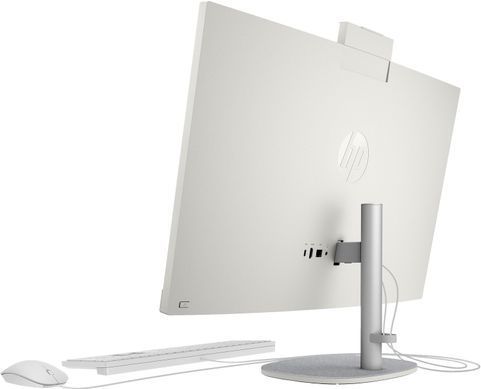 Моноблок 27" HP 27-cr0057ua AiO i5-1335U/16Gb/SSD1Tb/WiFi/Cam/K&M/DOS/Shell White (BV7Y5EA) [403142]