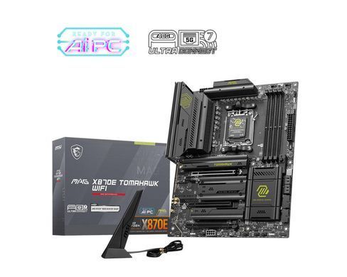Материнcька плата MSI MAG X870E TOMAHAWK WIFI sAM5 X870E 4xDDR5 M.2 HDMI Wi-Fi BT ATX (911-7E59-006) [109246]