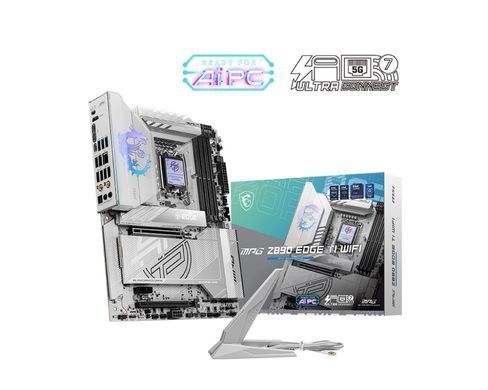 Материнcька плата MSI MPG Z890 EDGE TI WIFI s1851 Z890 4xDDR5 M.2 HDMI Wi-Fi BT ATX (911-7E19-002) [112719]
