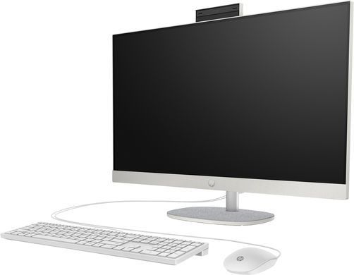 Моноблок 27" HP 27-cr0057ua AiO i5-1335U/16Gb/SSD1Tb/WiFi/Cam/K&M/DOS/Shell White (BV7Y5EA) [403142]