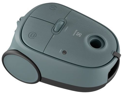 Пилосос Electrolux мішковий, 750Вт, 3.5л, HEPA12, s-bag, 3 насадки, зелений (EB61C1OG) [15652]