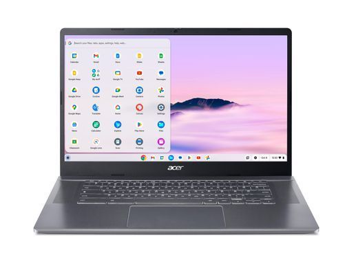 Ноутбук Acer Chromebook Plus CB515-2HT 15" FHD IPS Touch, Intel i3-1215U, 8GB, F512GB, UMA, ChromeOS, сірий (NX.KNYEU.001) [102313]