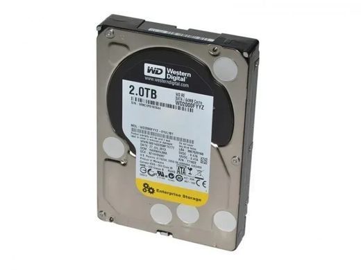 Накопичувач HDD SATA 2.0TB WD RE 7200rpm 64MB (WD2000FYYZ) [615767]