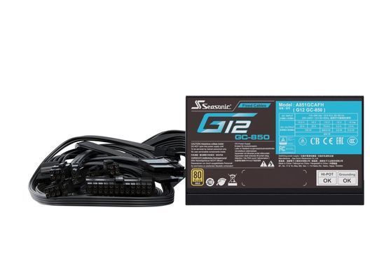 Блок живлення ATX 850W SEASONIC (G12 GC-850) [502858]
