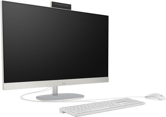 Моноблок 27" HP 27-cr0057ua AiO i5-1335U/16Gb/SSD1Tb/WiFi/Cam/K&M/DOS/Shell White (BV7Y5EA) [403142]