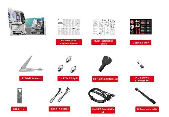 Материнcька плата MSI MPG Z890 EDGE TI WIFI s1851 Z890 4xDDR5 M.2 HDMI Wi-Fi BT ATX (911-7E19-002) [112719]