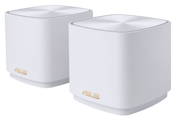 Система WiFi-Mesh ASUS ZenWiFi XD4 PLUS AX1800, 1xGE LAN, 1xGE WAN, 2мод, білий (90IG07M0-MO3C20) [104577]