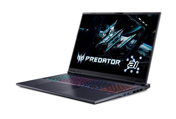 Ноутбук Acer Predator Helios Neo 18 PHN18-72 18" WQXGA IPS, Intel U9-275HX, 64GB, F2TB, NVD5070Ti-12, Win11, чорний (NH.QVLEU.007) [111435]