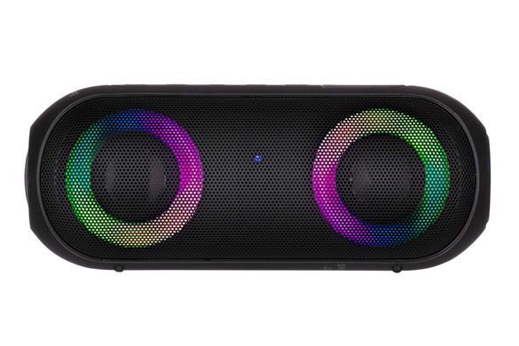 Портативна акустична система 2E SoundXPill 30Вт, ВТ 5.0, MP3, TWS, RGB, IPX7, Чорний (2E-BSSXPLLWBK) [113293]