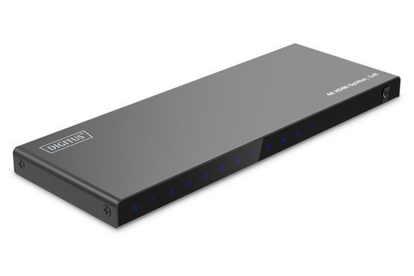 Відеосплітер DIGITUS HDMI (INx1 - OUTx8), 4K (DS-55338) [108605]